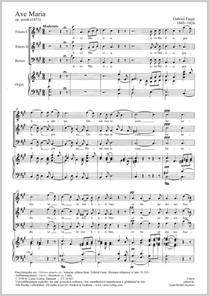 Thumbnail: Gabriel Fauré: Ave Maria in A