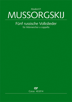 Thumbnail: Modest Petrovich Mussorgskij: Fünf russische Volkslieder für Männerchor
