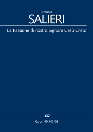 La Passione di nostro Signore Gesù Cristo Klavierauszug