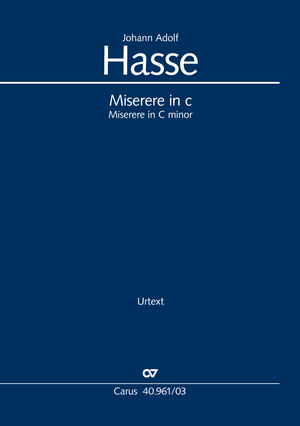 Miserere in c Klavierauszug