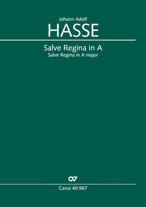 Thumbnail: Johann Adolf Hasse: Salve Regina in A