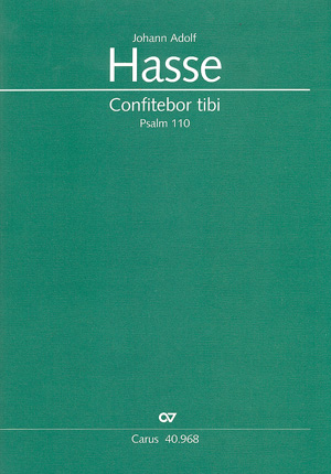 Johann Adolf Hasse: Confitebor tibi - Noten | Carus-Verlag