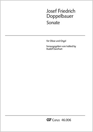 Sonate pour hautbois et orgue Partition, avec une partie