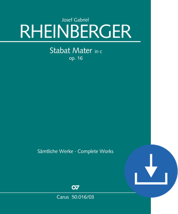 Stabat Mater in c Klavierauszug digital, PDF-Datei