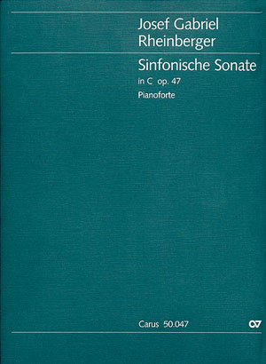 Sinfonische Sonate Nr. 1 in C Partitur