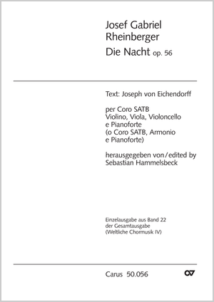 Die Nacht Dirigierpartitur
