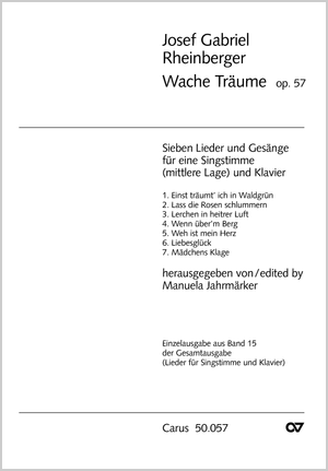 Wache Träume op. 57 Partitur