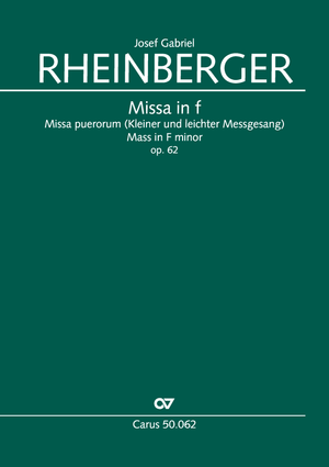 Thumbnail: Josef Gabriel Rheinberger: Missa in f