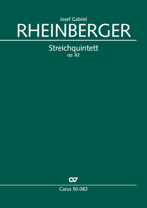Thumbnail: Josef Gabriel Rheinberger: Streichquintett