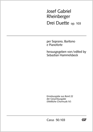 Three Duetts op. 103 Partition