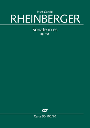 Sonate in es Score, with one part, E minor, In dieser Ausgabe / in this edition: Clt, Pfte