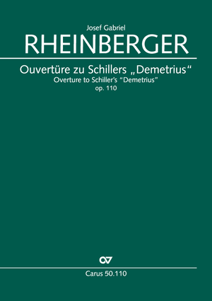 Thumbnail: Josef Gabriel Rheinberger: Ouverture de « Demetrius » de Schiller