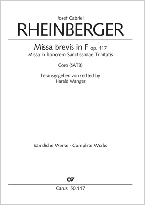 Thumbnail: Josef Gabriel Rheinberger: Missa brevis in F