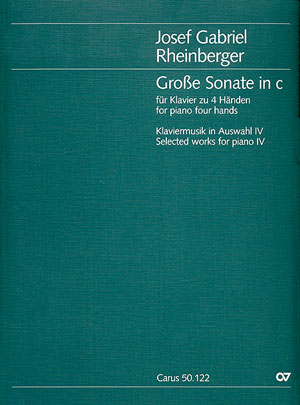 Große Sonate in c Partitur
