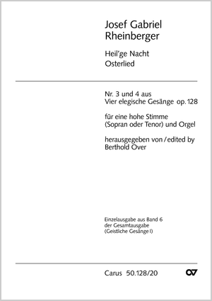Heil'ge Nacht; Osterlied Partition