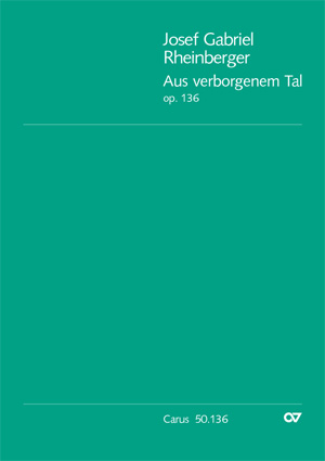 Aus verborgenem Tal op. 136 Partition