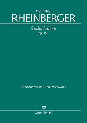 Six Pieces for Violin and Organ Score, with one part