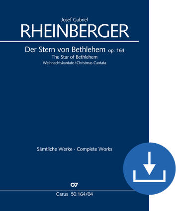 Der Stern von Bethlehem Cantate de Noël Réduction piano-chant (téléchargement), fichier pdf