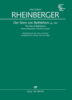 Thumbnail: Josef Gabriel Rheinberger / Birger Petersen (arr.): Der Stern von Bethlehem