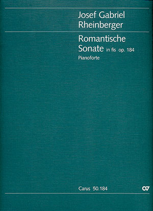 Sonate romantique N°4 en fa dièse mineur Partition