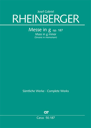 Thumbnail: Josef Gabriel Rheinberger: Mass in G minor