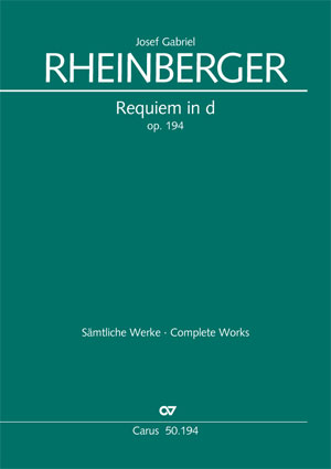 Thumbnail: Josef Gabriel Rheinberger: Requiem in d