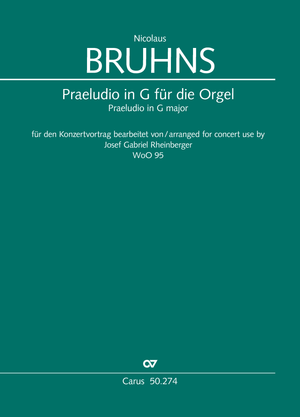 Thumbnail: Nicolaus Bruhns / Josef Gabriel Rheinberger (arr.): Praeludio in G für die Orgel