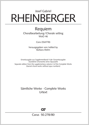 Adaptation du choral Partition, édition séparée avec editions complètes