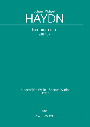 Johann Michael Haydn: Requiem in c - Noten | Carus-Verlag