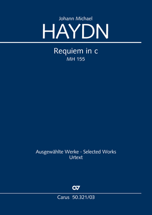Requiem in C minor Vocal score