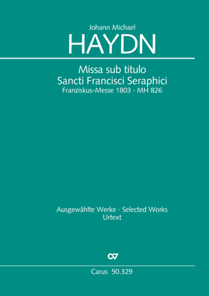 Missa sub titulo Sancti Francisci Seraphici (Franziskus-Messe) Conducteur