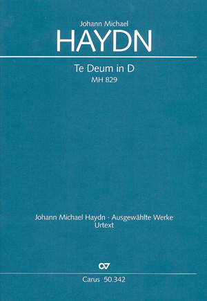 Johann Michael Haydn: Te Deum - Partition | Carus-Verlag