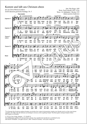 Weihnachtslieder I Score