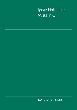 Mass in C major Vocal score