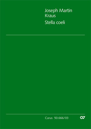 Stella coeli Vocal score