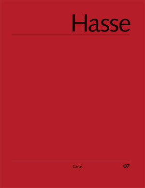 Johann Adolf Hasse: Litaneien und Tantum ergo. Hasse-Werkausgabe IV/2 - Sheet music | Carus-Verlag