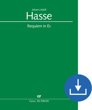 Requiem in E flat major Vocal score digital (download), pdf file