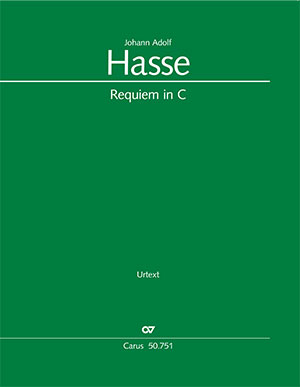 Johann Adolf Hasse: Requiem in C - Noten | Carus-Verlag