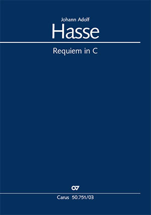 Johann Adolf Hasse: Requiem in C - Noten | Carus-Verlag