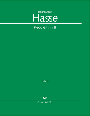 Requiem in B flat major Full score