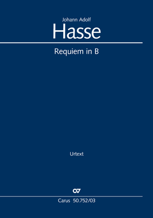 Requiem in B flat major Vocal score