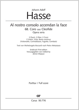 Thumbnail: Johann Adolf Hasse: 68. Coro