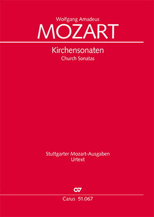 Wolfgang Amadeus Mozart: Kirchensonaten - Noten | Carus-Verlag