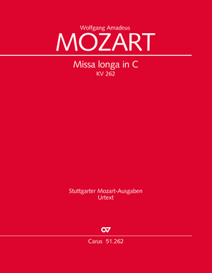 Missa longa in C major Full score