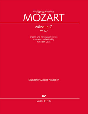 Wolfgang Amadeus Mozart: Messe en ut mineur - Partition | Carus-Verlag
