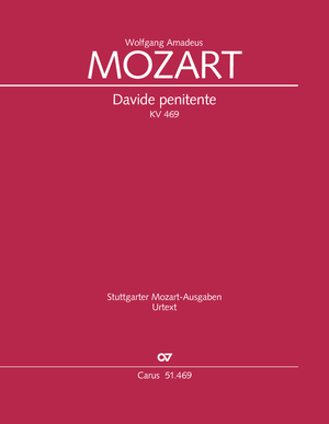 Wolfgang Amadeus Mozart: Davide penitente - Sheet music