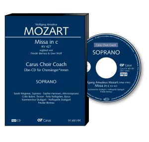 Wolfgang Amadeus Mozart: Messe en ut mineur - CD, Choir Coach, multimedia | Carus-Verlag