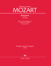 Wolfgang Amadeus Mozart: Requiem (Arman-Fassung)