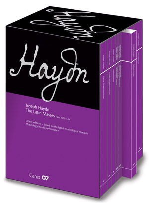 Joseph Haydn: Messes latines complètes en édition Urtext