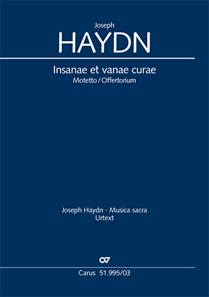 Joseph Haydn: Insanae et vanae curae - Sheet music | Carus-Verlag